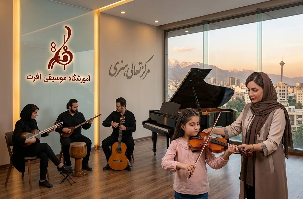 بهترین آموزشگاه موسیقی در شمال تهران 