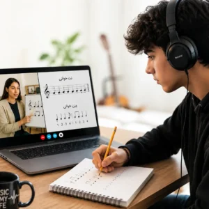آموزش آنلاین نت خوانی